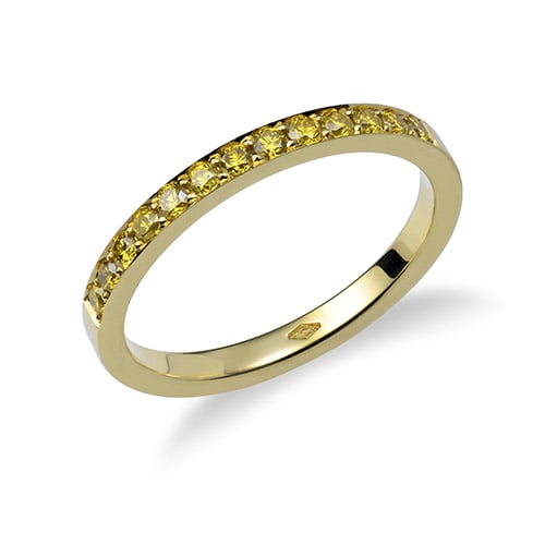 Ring Gelediamantjes Small - Orogem Jewelers