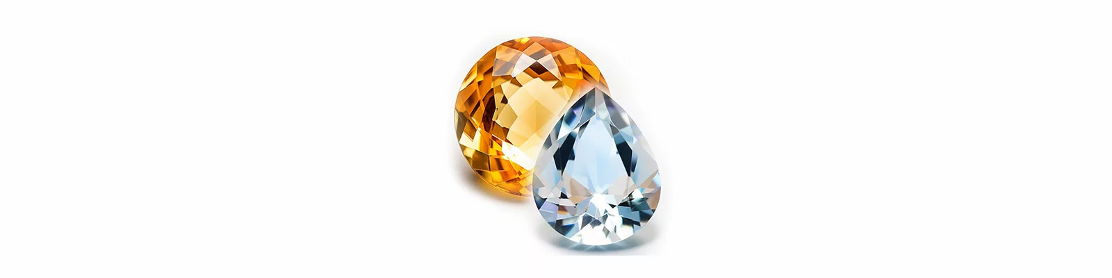 Topaze Citron Naturelle Brute 558,12 Carats - 2 Pierres Précieuses Non Taillées, Transparentes - Certifiées GIL