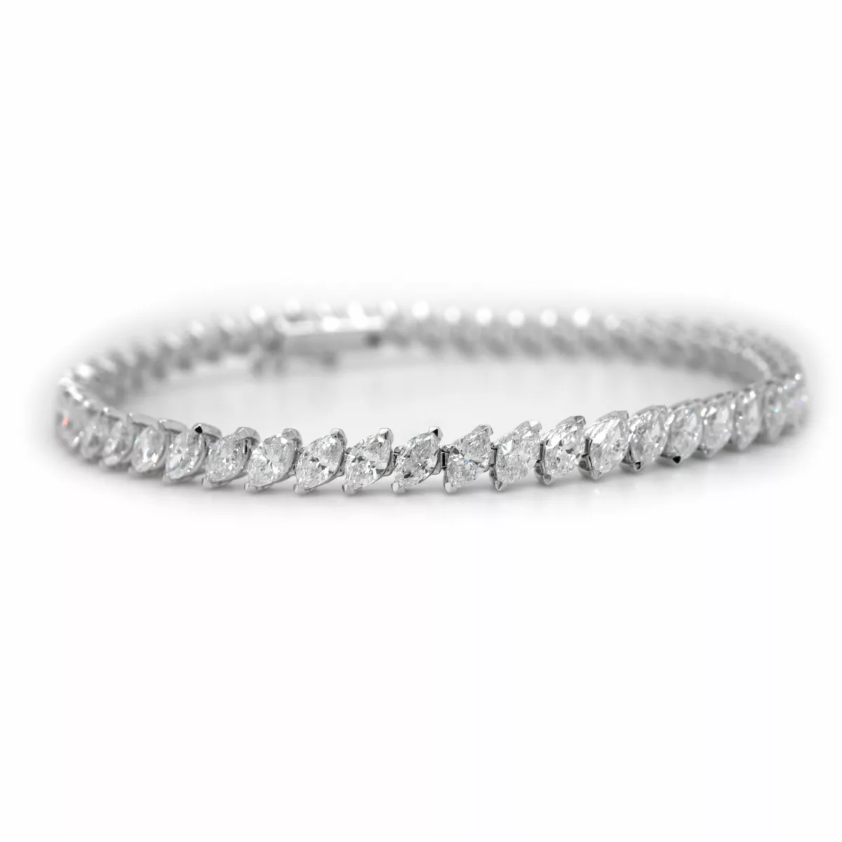 Acquista WWJ Splendido braccialetto per bracciali tennis a forma di