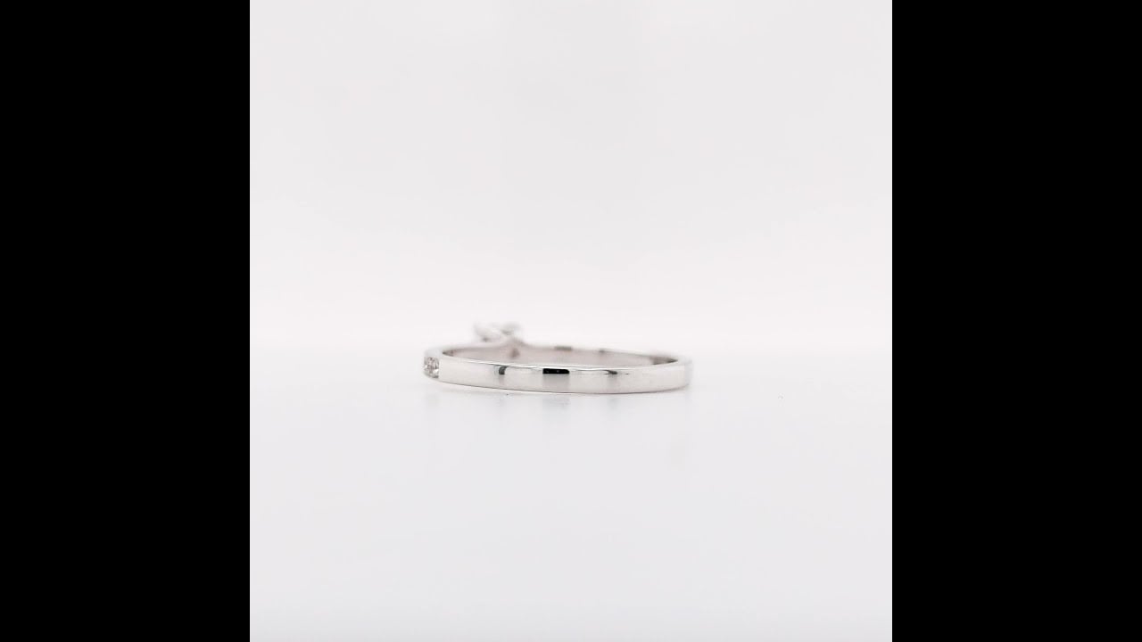 Bague Gourmette En Or Blanc 18 Carats Avec Diamants - 2.35 Ct Total, Qualité G/VS, Taille 14