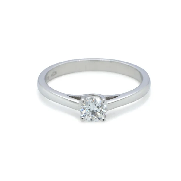 Briljant geslepen solitair diamant D SI1, GIA-gecertificeerd