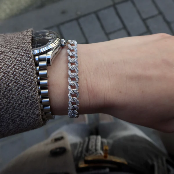 2.17 Carat Diamond chain bracelet