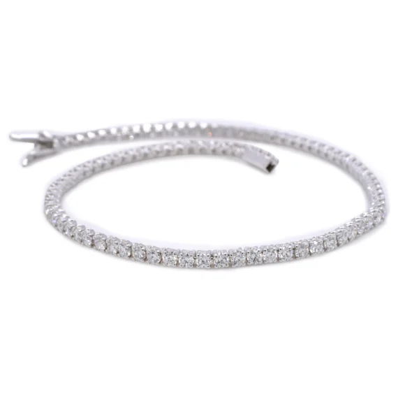 Diamond Tennis Bracelet in 18k White Gold