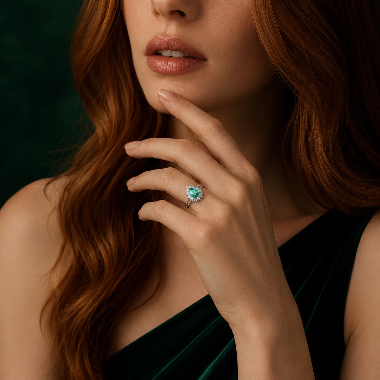 Emerald Engagement Rings Antwerp